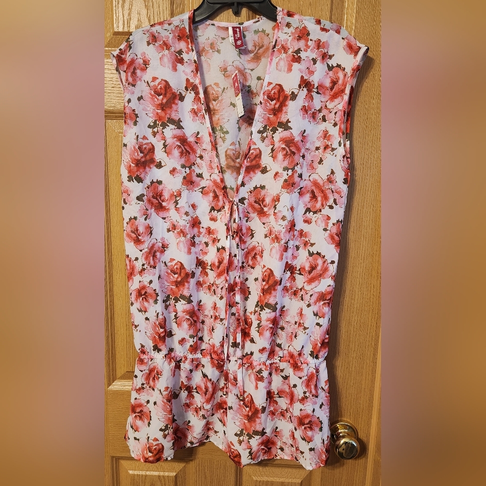 NWT Guess Swimsuit Cover Up Tunic Women's Medium